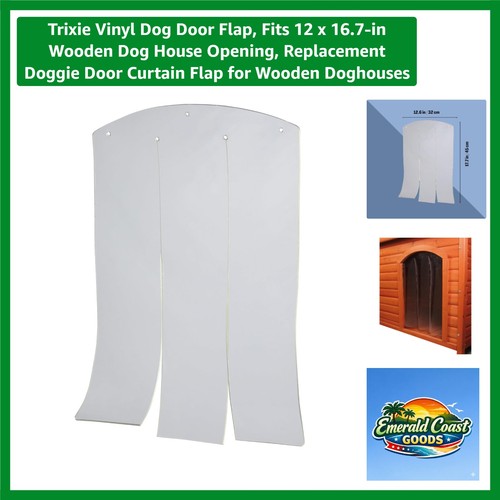 Vinyl dog door flap - door, flap,