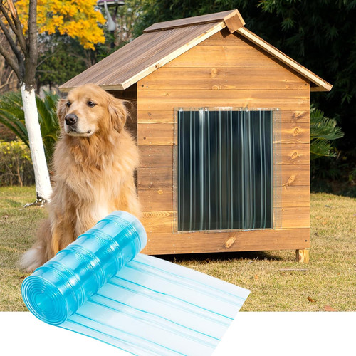 Ruff weather dog - dog, door