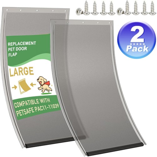 2pcs dog door replacement flap - replacement,