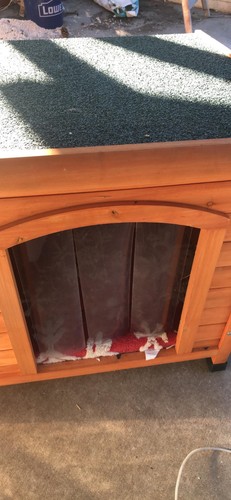 Replacement vinyl dog door - vinyl,