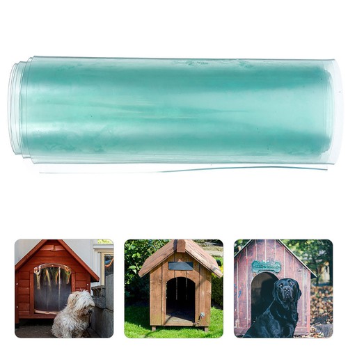 Diy dog door flap transparent - diy,