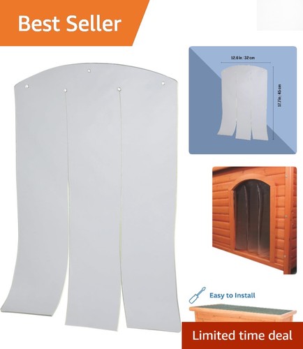 Vinyl dog door flap - dog, fits