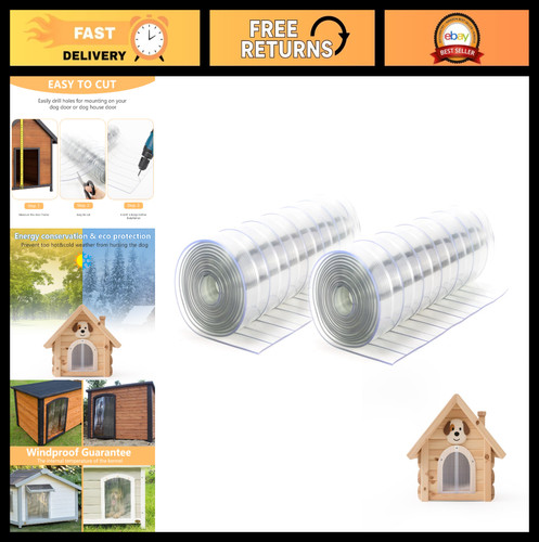 Durable clear pvc dog house - clear,