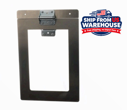 Gun dog house door - dog, small