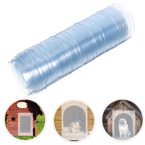 Pvc dog house door curtain - dog,