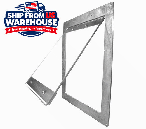 Gun dog house door large - dog,
